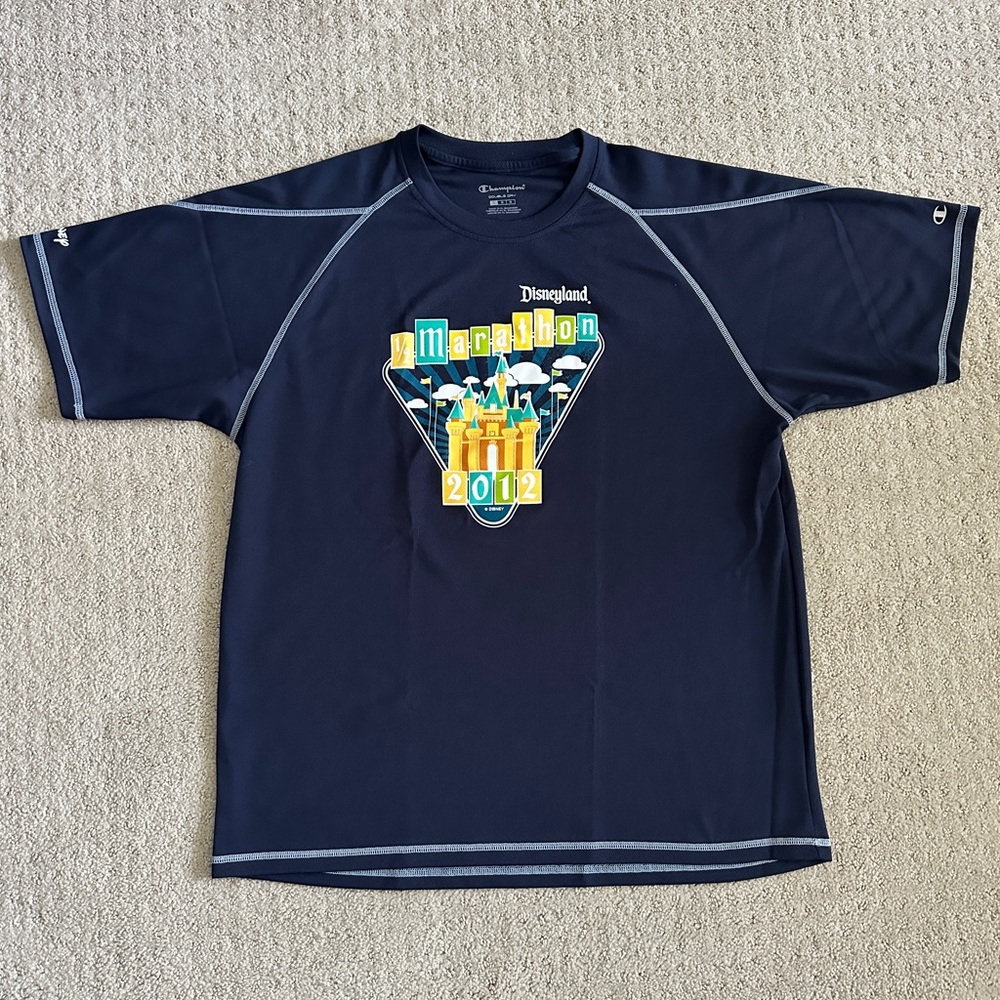 Men’s Champion Disney 1/2 Marathon 2012 Double Dry Active Shirt
